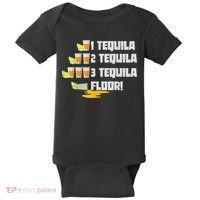Tequila 2 Tequila 3 Tequila Floor Cinco De Mayo Baby Bodysuit thumb 0