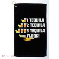 Tequila 2 Tequila 3 Tequila Floor Cinco De Mayo Golf Towel thumb 0