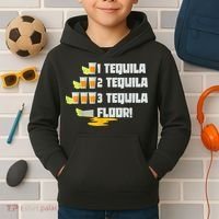 Tequila 2 Tequila 3 Tequila Floor Cinco De Mayo Kids Hoodie thumb 2