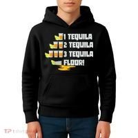 Tequila 2 Tequila 3 Tequila Floor Cinco De Mayo Kids Hoodie thumb 4