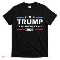 Trump 2024 Take America Back Election Patriotic Second Term T-Shirt thumb 0