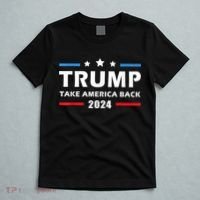 Trump 2024 Take America Back Election Patriotic Second Term T-Shirt thumb 5