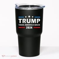 Trump 2024 Take America Back Election Patriotic Second Term Tumbler thumb 0