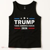 Trump 2024 Take America Back Election Patriotic Second Term Tank Top thumb 2