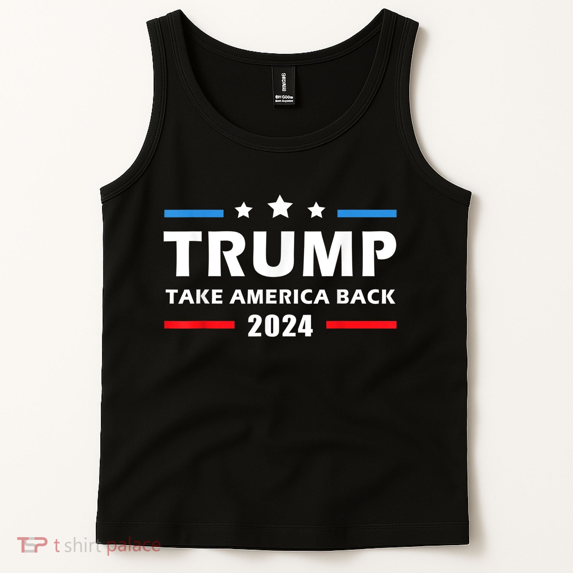 Trump 2024 Take America Back Election Patriotic Second Term Tank Top