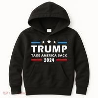 Trump 2024 Take America Back Election Patriotic Second Term Kids Hoodie thumb 0