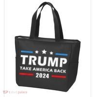 Trump 2024 Take America Back Election Patriotic Second Term Tote Bag thumb 3