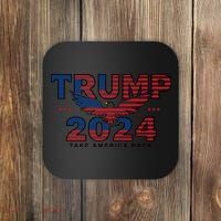 Trump 2024 Take America Back President Coaster thumb 0