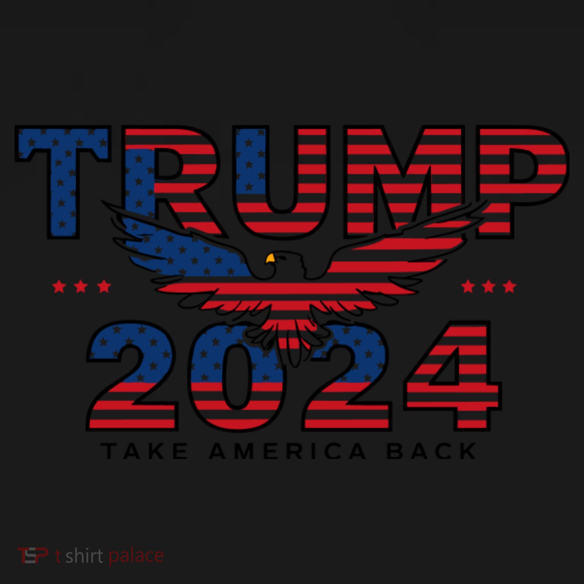 Trump 2024 Take America Back President Coaster