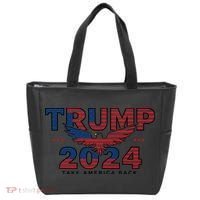 Trump 2024 Take America Back President Tote Bag thumb 0