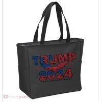 Trump 2024 Take America Back President Tote Bag thumb 2
