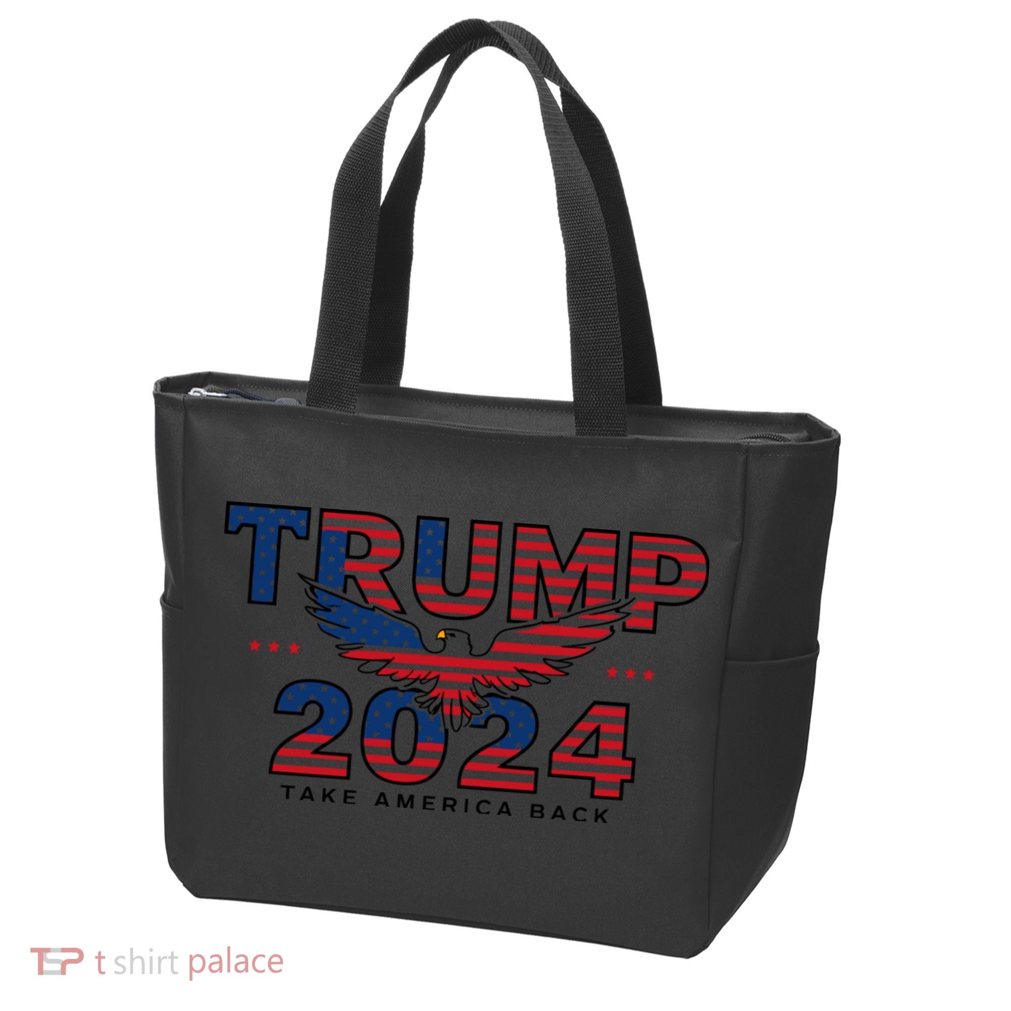 Trump 2024 Take America Back President Tote Bag