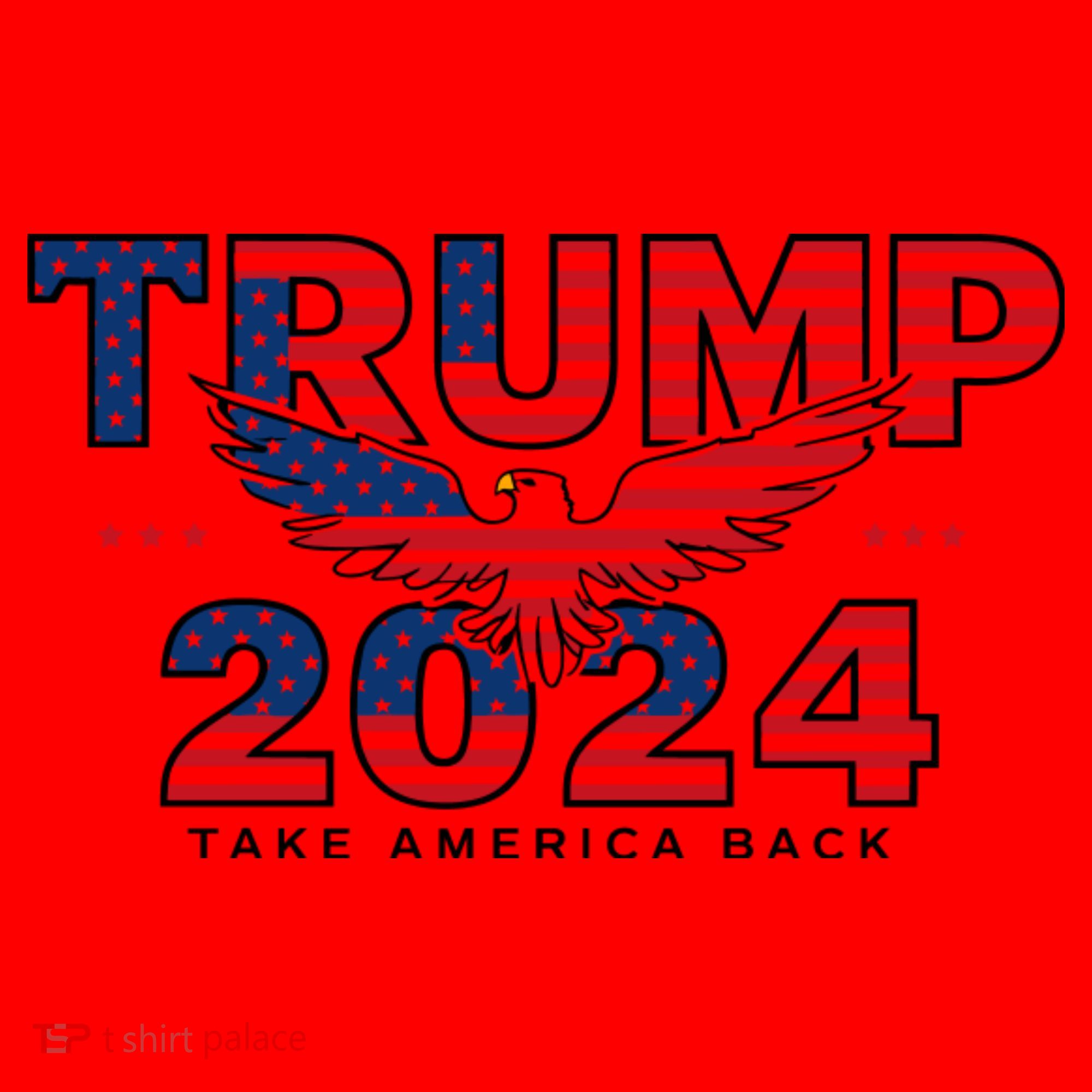 Trump 2024 Take America Back President Santa Hat