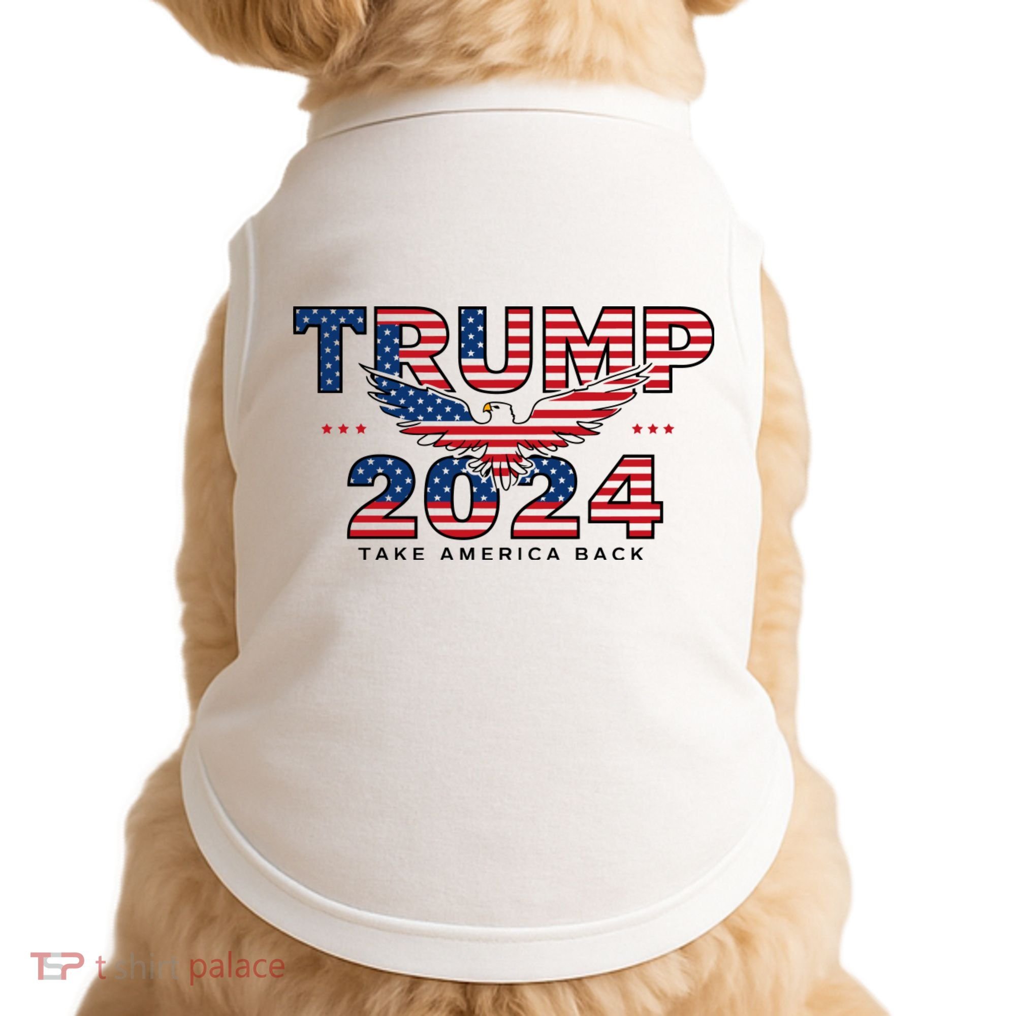Trump 2024 Take America Back President Doggie Tank