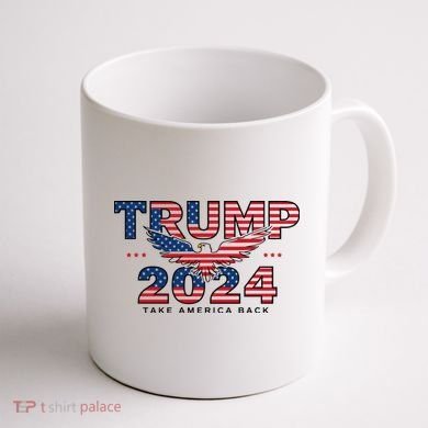 Trump 2024 Take America Back President Coffee Mug back