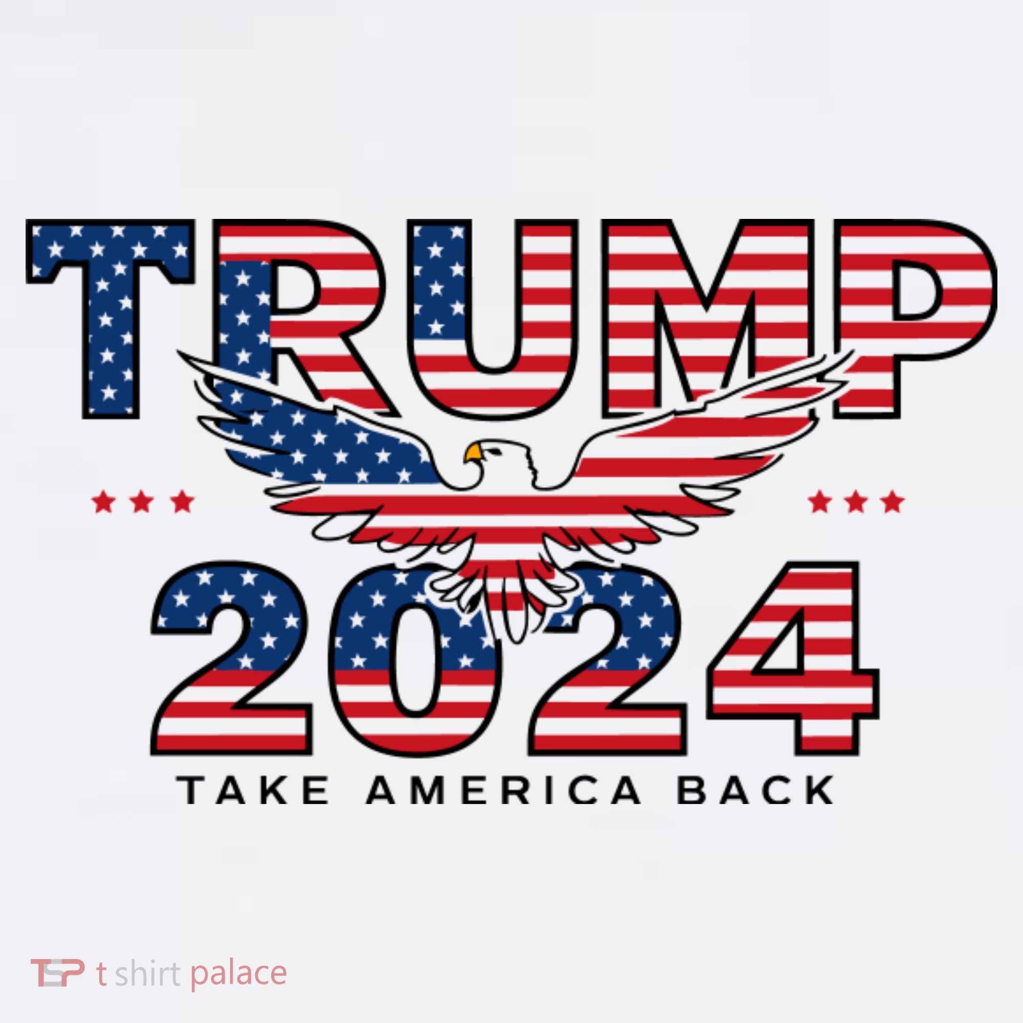 Trump 2024 Take America Back President Polo