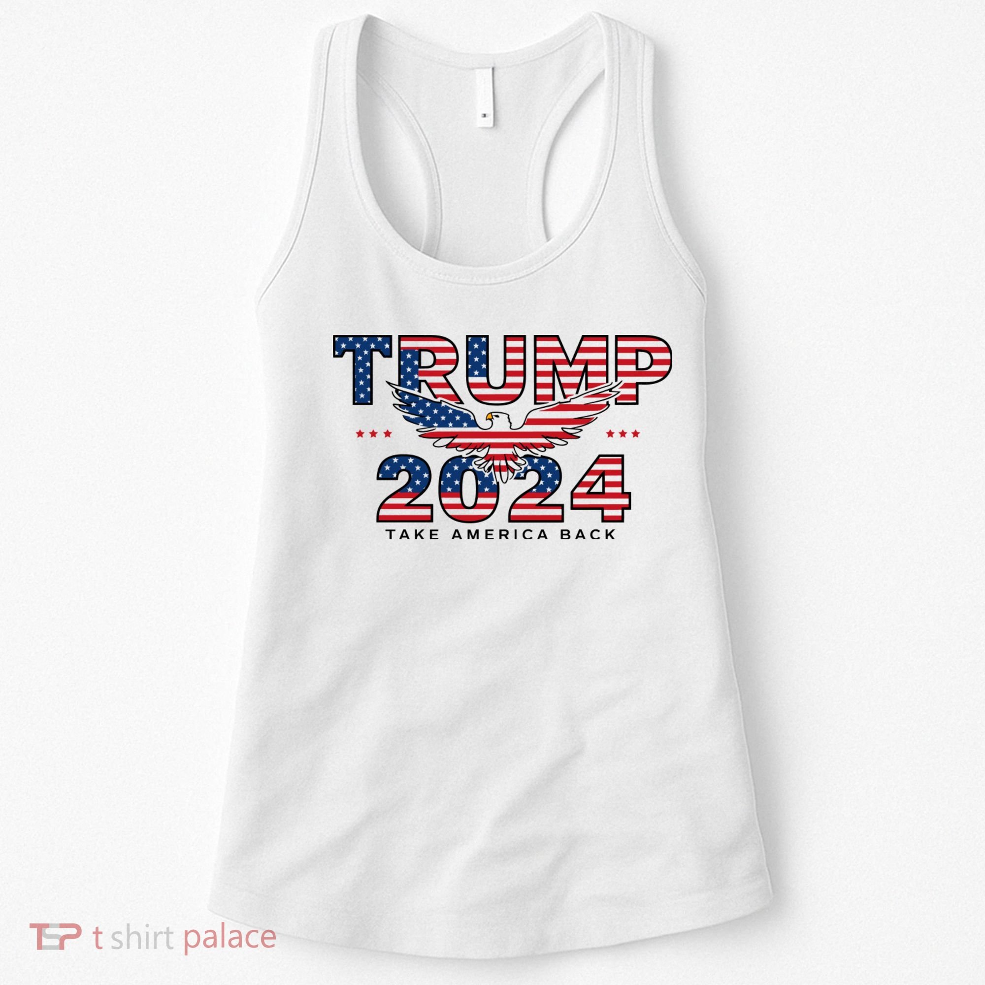 Trump 2024 Take America Back President Women's Tank Top