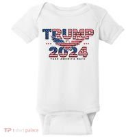 Trump 2024 Take America Back President Baby Bodysuit thumb 0