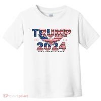 Trump 2024 Take America Back President Toddler T-Shirt thumb 0