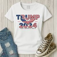 Trump 2024 Take America Back President Women's T-Shirt thumb 3