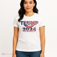 Trump 2024 Take America Back President Women's T-Shirt thumb 4