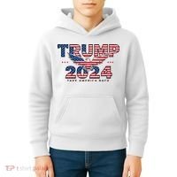 Trump 2024 Take America Back President Kids Hoodie thumb 4