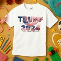 Trump 2024 Take America Back President Kids T-Shirt thumb 3