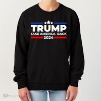 Trump 2024 Take Back America Women's Sweatshirt thumb 0
