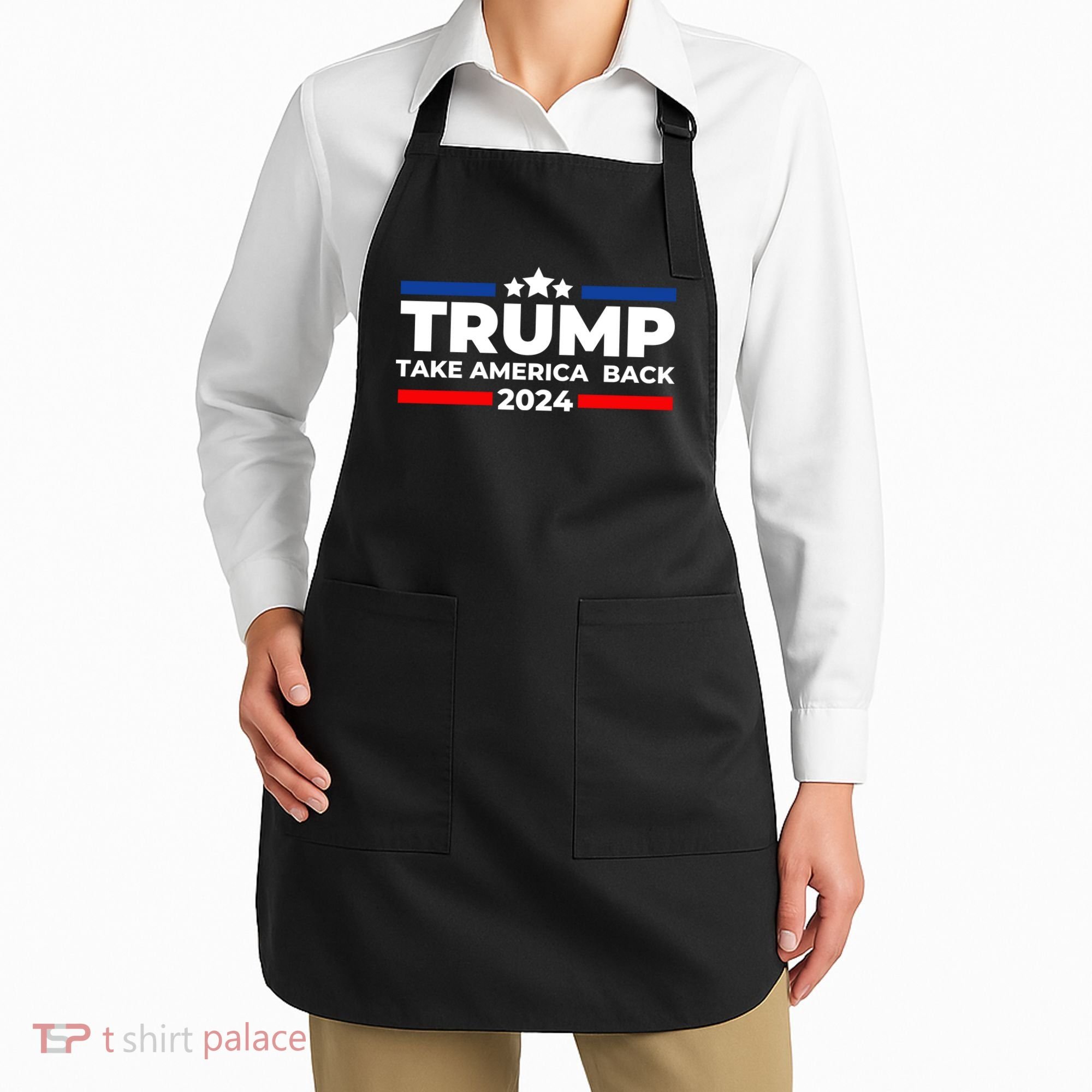 Trump 2024 Take Back America Apron