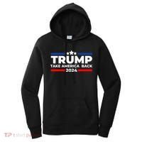 Trump 2024 Take Back America Women's Hoodie thumb 0