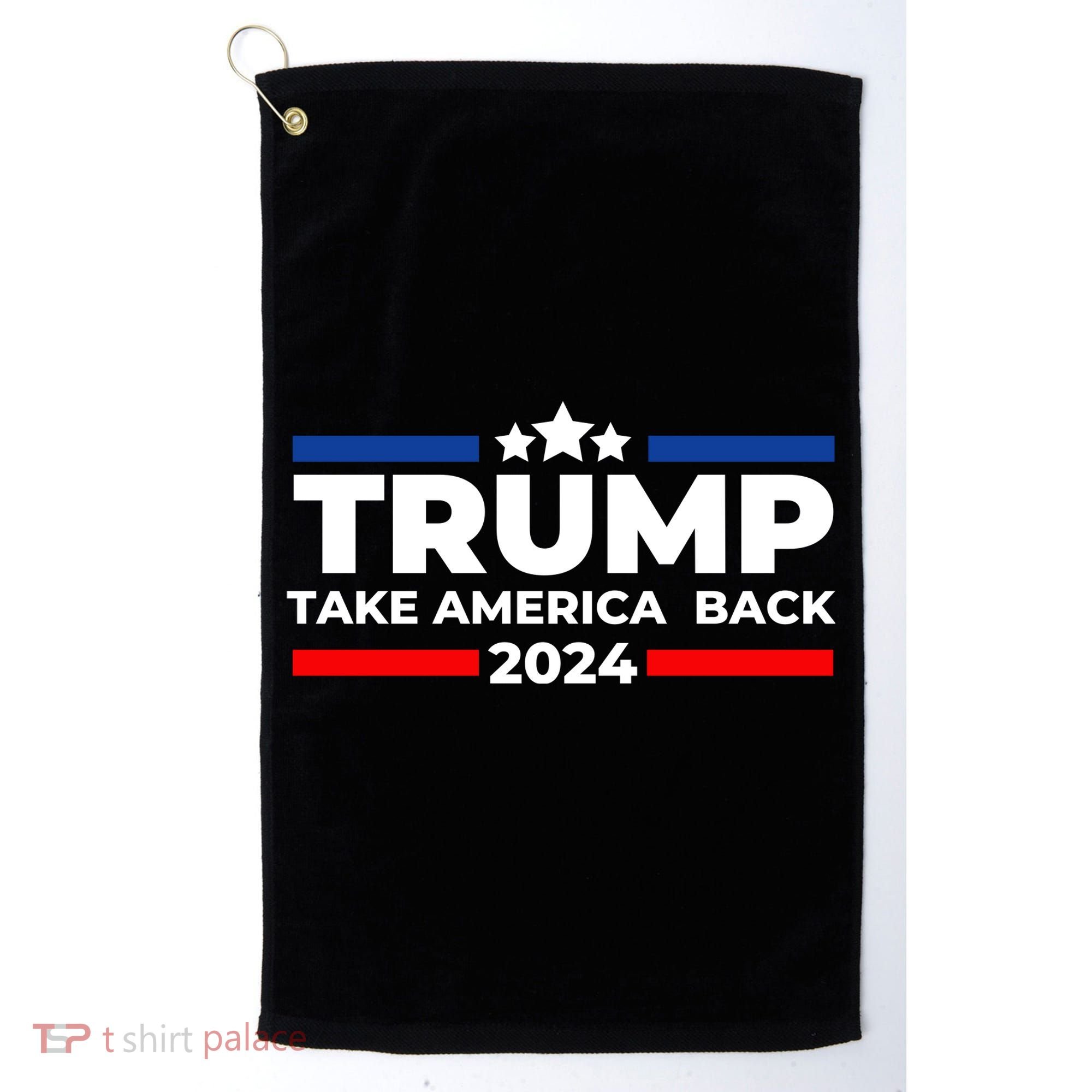 Trump 2024 Take Back America Golf Towel