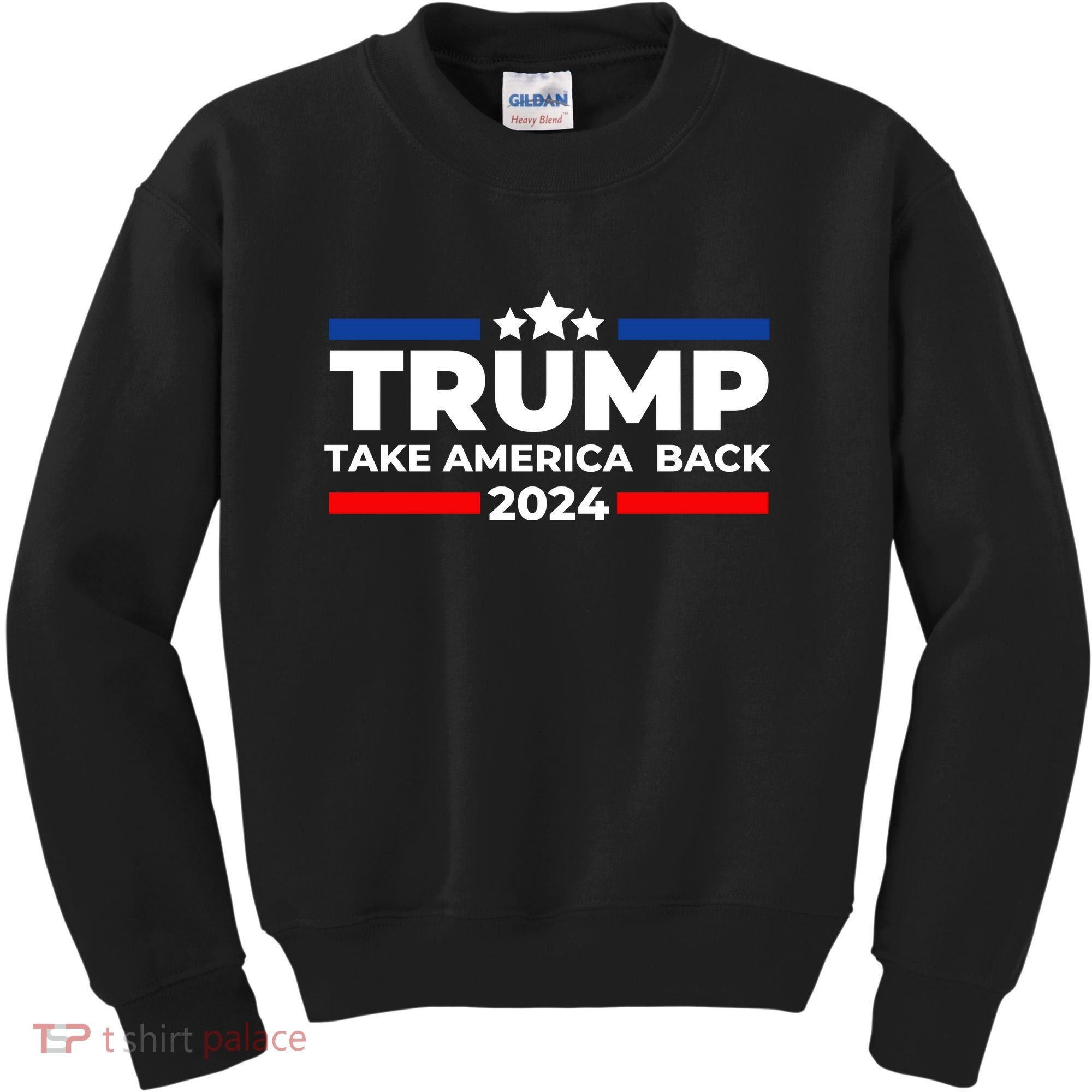 Trump 2024 Take Back America Kids Sweatshirt