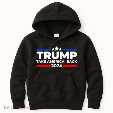 Trump 2024 Take Back America Kids Hoodie