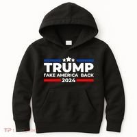 Trump 2024 Take Back America Kids Hoodie thumb 0