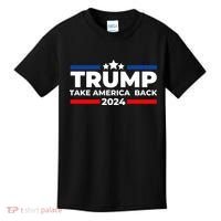 Trump 2024 Take Back America Kids T-Shirt thumb 0