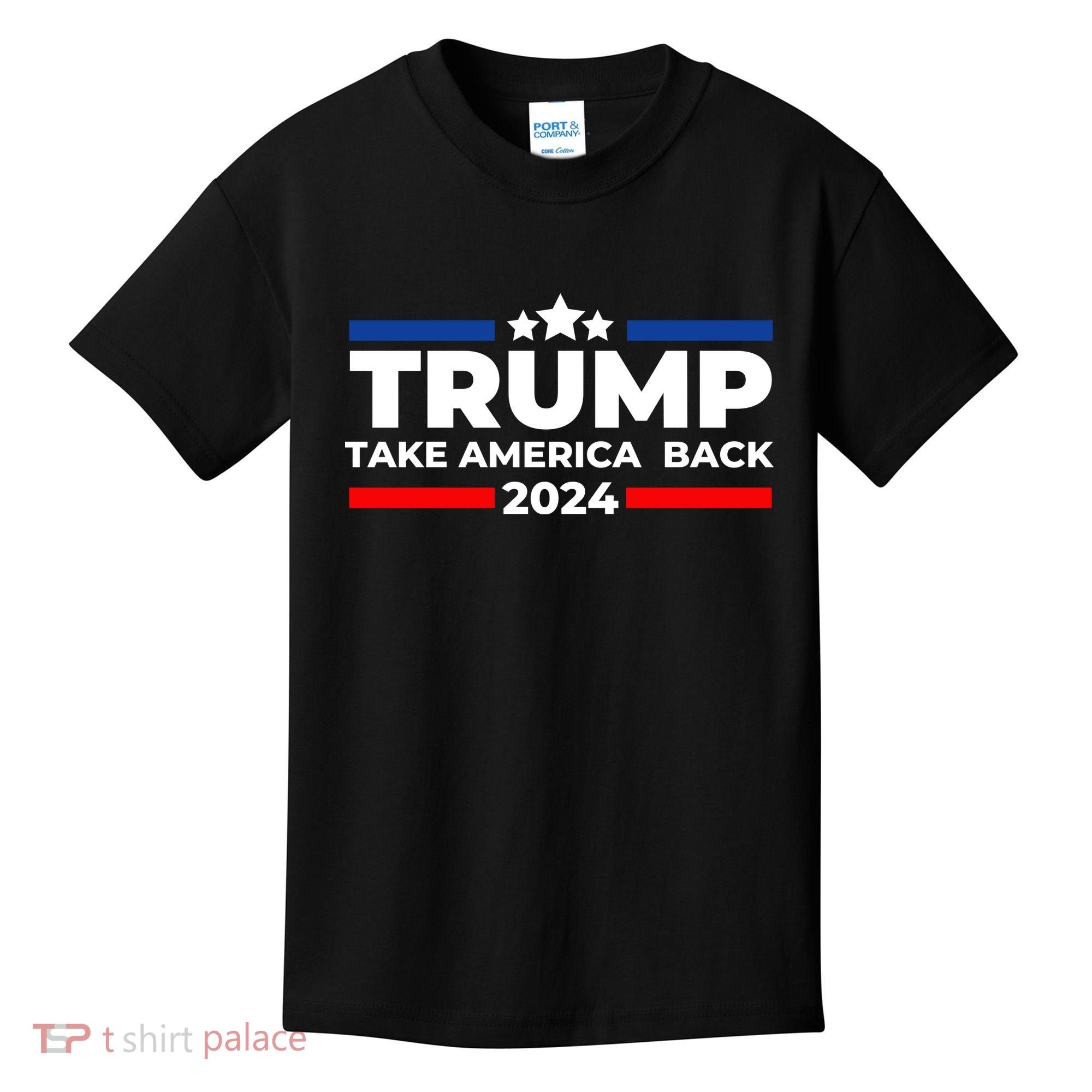 Trump 2024 Take Back America Kids T-Shirt