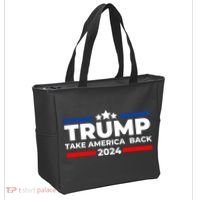 Trump 2024 Take Back America Tote Bag thumb 2