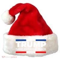 Trump 2024 Take Back America Santa Hat thumb 0