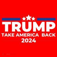 Trump 2024 Take Back America Santa Hat thumb 1