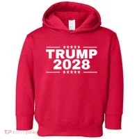 Trump 2028 Toddler Hoodie thumb 0