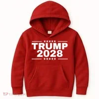 Trump 2028 Kids Hoodie thumb 0