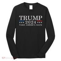Trump 2024 Take America Back Long Sleeve Shirt thumb 0