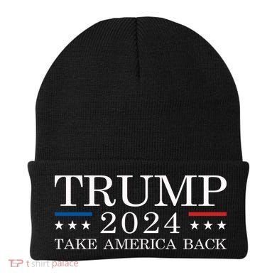 Trump 2024 Take America Back Beanie