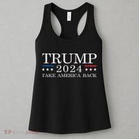 Trump 2024 Take America Back Women's Tank Top thumb 3