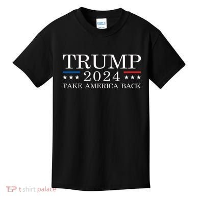 Trump 2024 Take America Back Kids T-Shirt