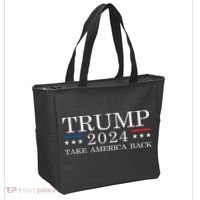 Trump 2024 Take America Back Tote Bag thumb 2