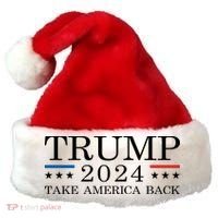 Trump 2024 Take America Back Santa Hat thumb 0
