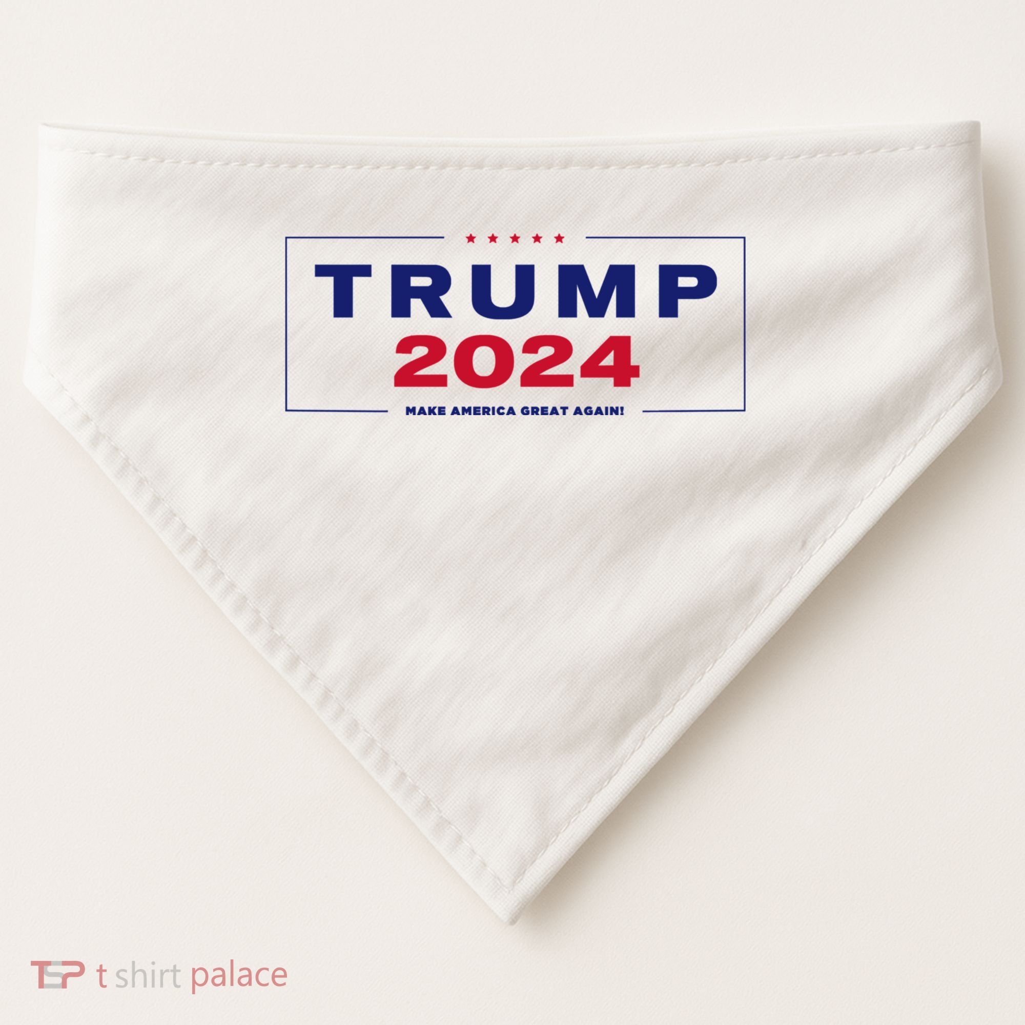 Trump 2024 Take America Back USA-Made Doggie Bandana