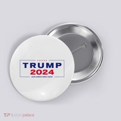 Trump 2024 Take America Back Button