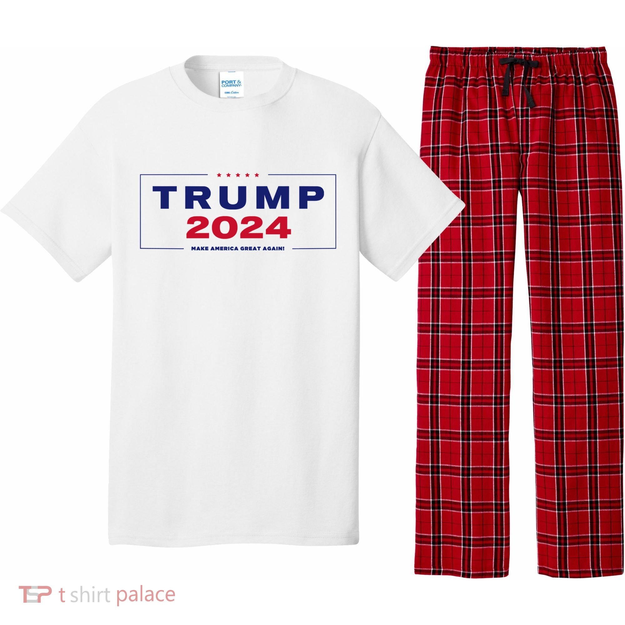 Trump 2024 Take America Back Pajama Set